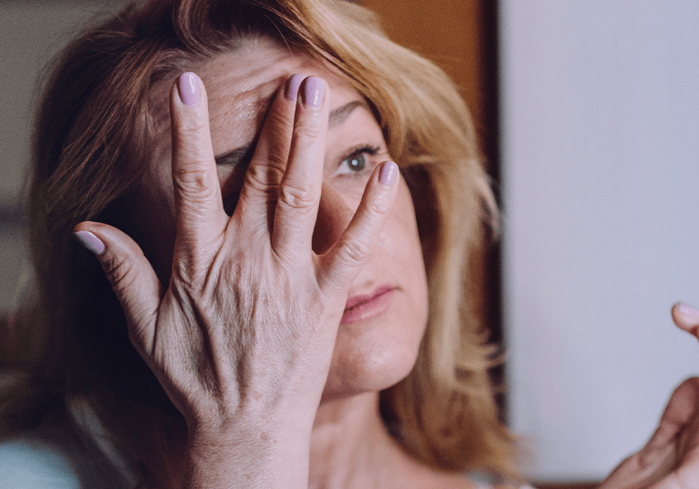 Übungen gegen Falten im Gesicht