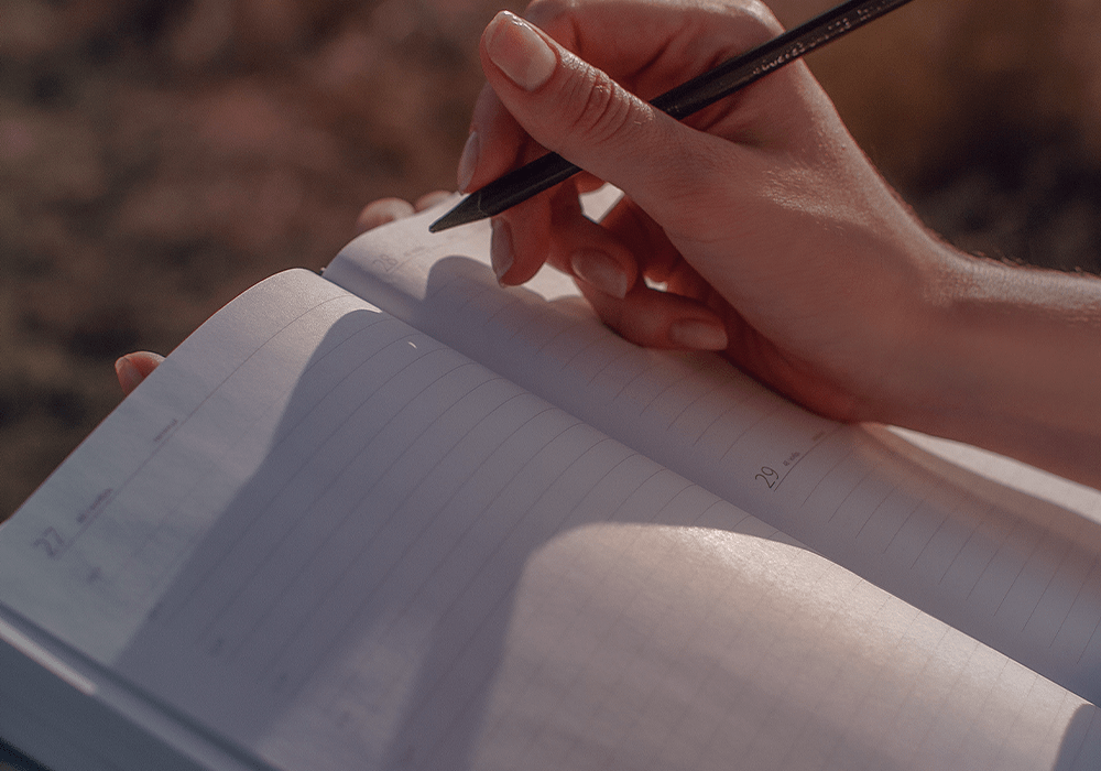 Schreibe Ernährungstagebuch bei Rosazea