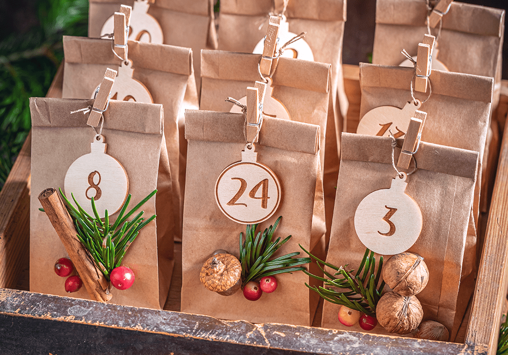 Wie wirst du deinen DIY-Adventskalender basteln?